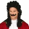 Fiestas Guirca Captain Hook Pirate Wig And Moustache Pirate Costumes