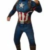 Rubies Captain America Muscle Endgame Costume Superhero & Villiain