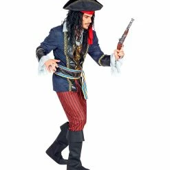Widmann Caribbean Pirate Captain Costume Men's Pirate Costumes