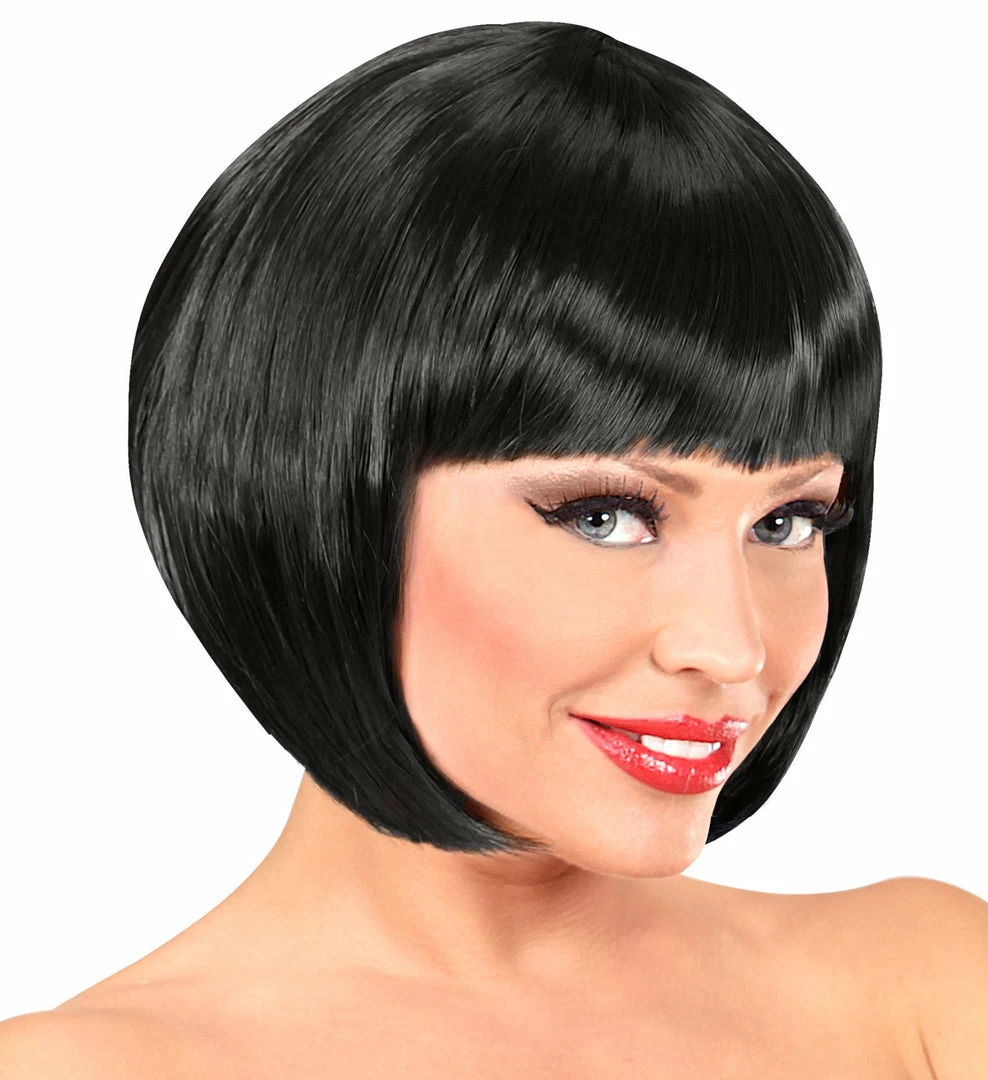 Widmann Chanel Wig Black Costume Accessories