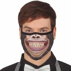 Fiestas Guirca Animal Cheeky Chimp Face Mask