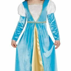 Fiestas Guirca Renaissance Princess Costume Sky Blue Child Medieval, Renaissance & Tudor Costumes
