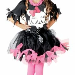 Fiestas Guirca Skull Girl Costume Halloween