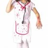 Wicked Zombie Nurse Girl's Costume Halloween