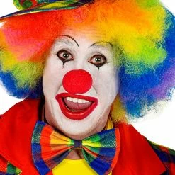 Fiestas Guirca Clown Bow Tie Rainbow