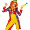 Widmann Clown Carnival Tailcoat Jacket Ladies Clown & Circus