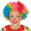 My Fancy Dress Clown & Circus Clown Rainbow Wig Child