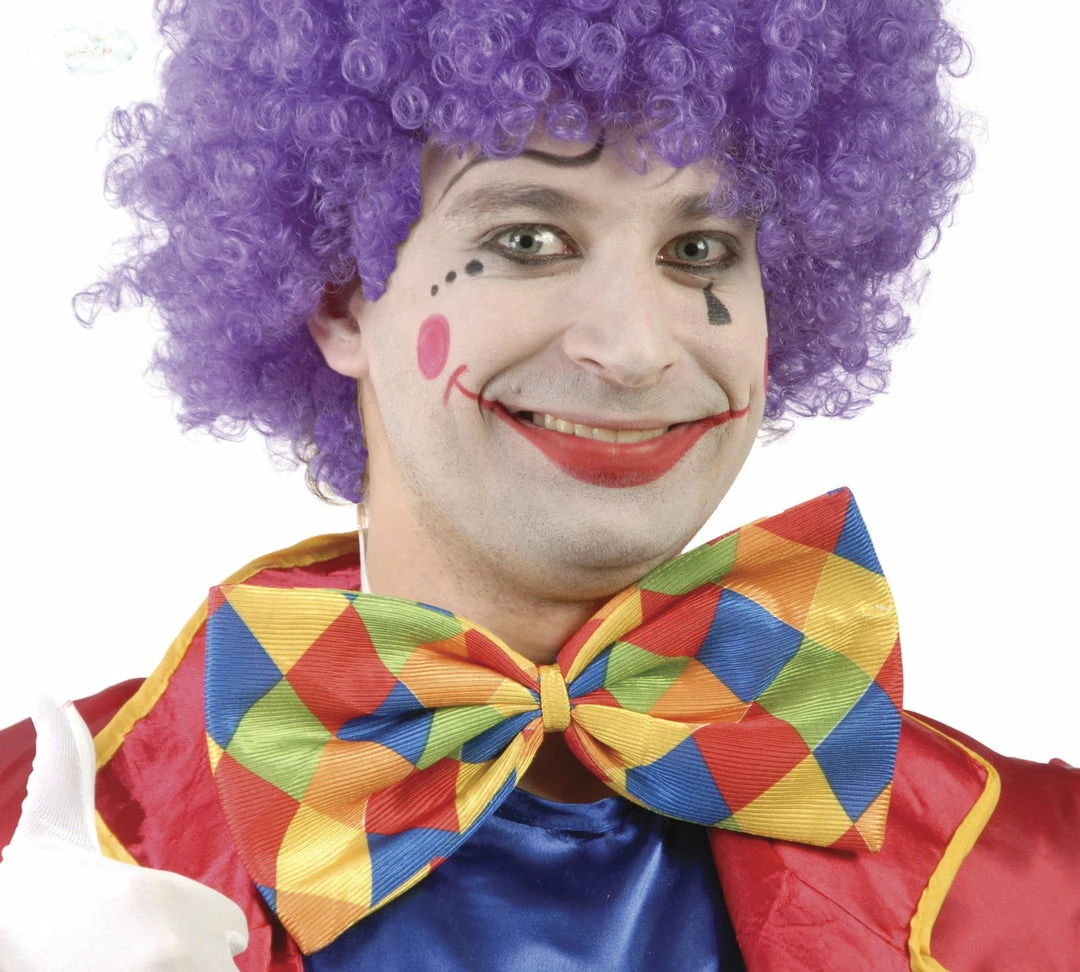 Fiestas Guirca Clown Bow Tie Multicoloured