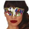 Fiestas Guirca Colourful Harlequin Eye-mask