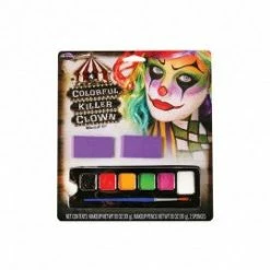 My Fancy Dress Colourful Killer Clown Make-up Palette