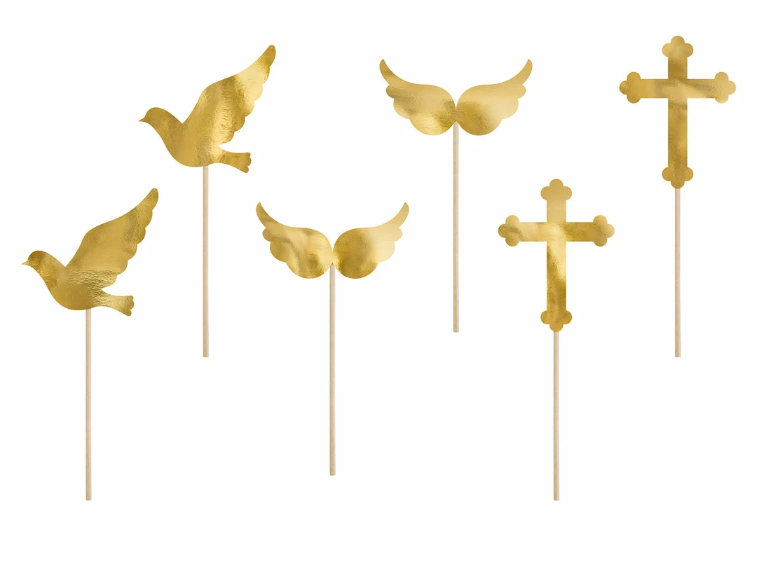 Partydecor First Communion Cupcake Toppers