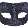 Bristol Constantine Black Velvet Masquerade Mask Masks