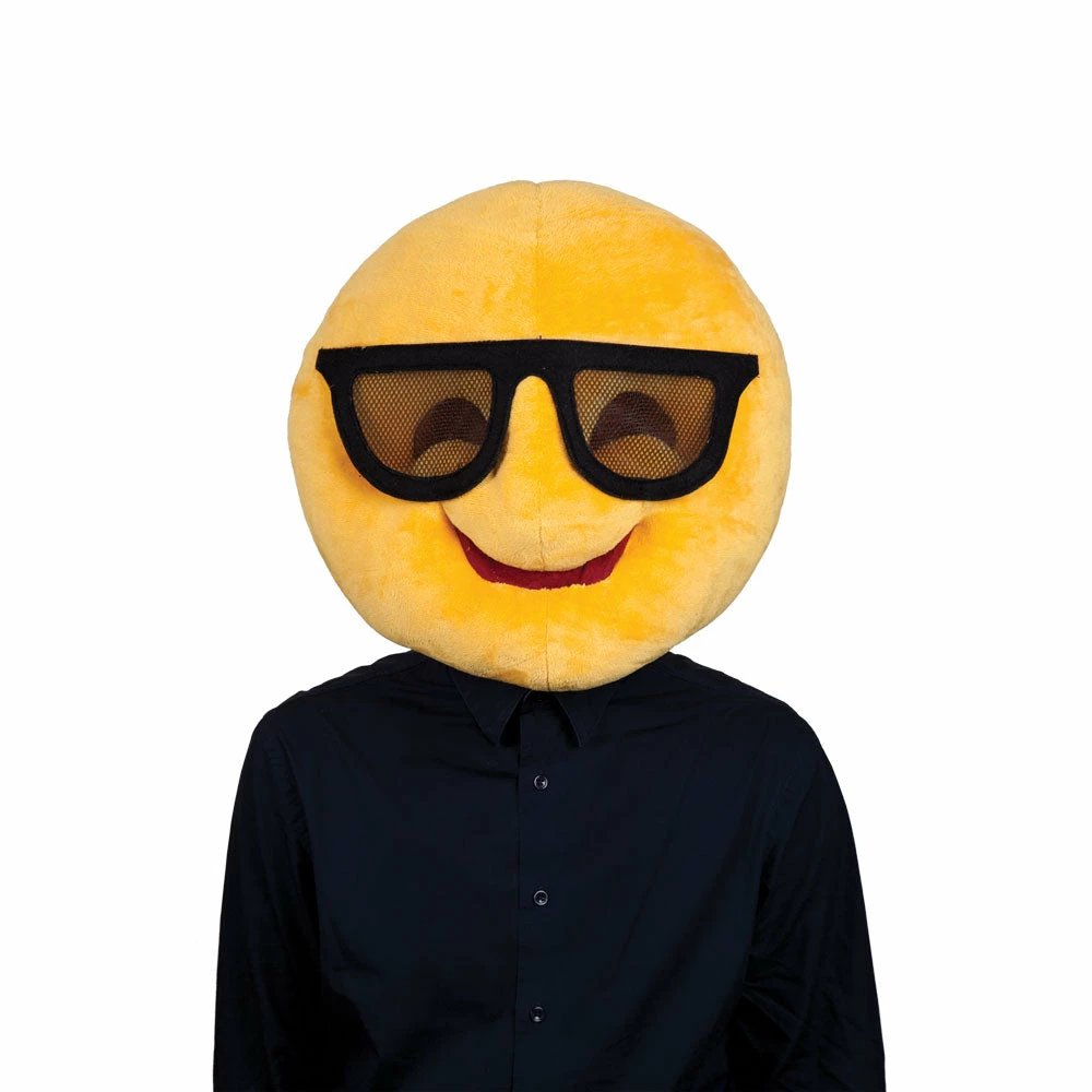 Wicked Cool Head Emoji Mask