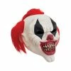 Bristol Crazy Red Hair Clown Mask