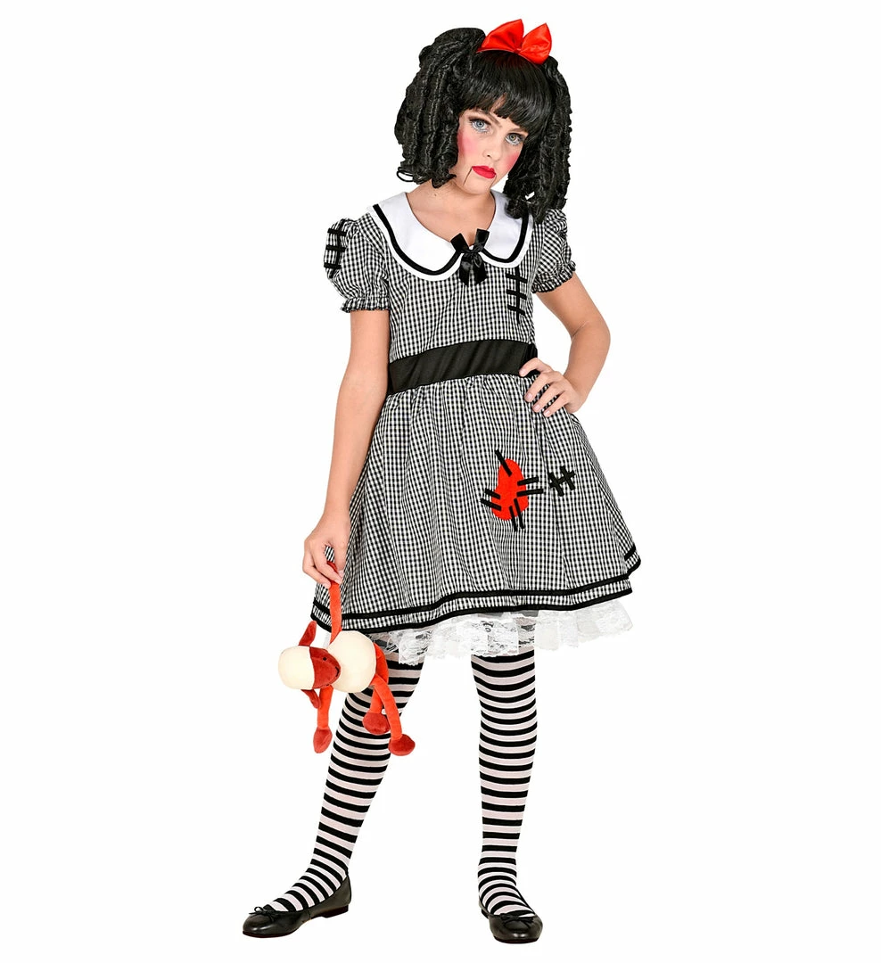 Widmann Creepy Doll Girl's Costume