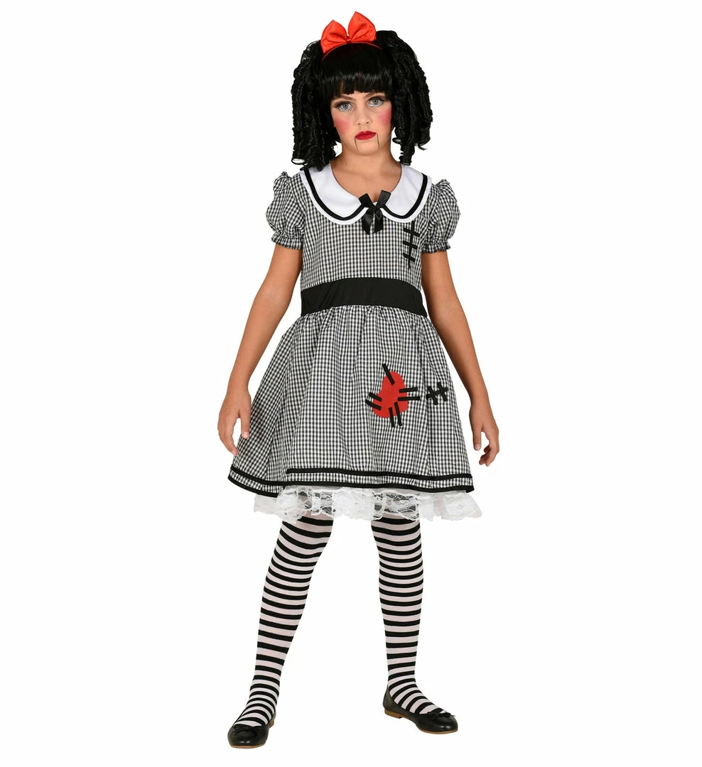 Widmann Creepy Doll Girl's Costume