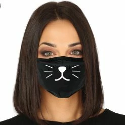 Fiestas Guirca Cute Cat Face Mask Christmas Accessories