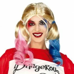 Fiestas Guirca Superhero & Villiain Dangerous Girl Wig