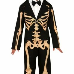 Wicked Halloween Dapper Skeleton Suit Boy's Costume