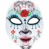 Widmann Day Of The Dead Mask Ladies Halloween
