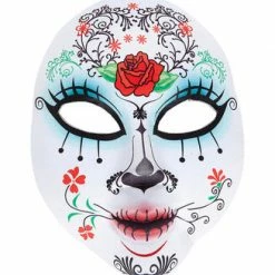 Widmann Day Of The Dead Mask Ladies Halloween