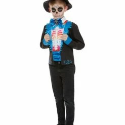 Smiffy's Halloween Day Of The Dead Blue Costume Boy