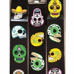 Bristol Halloween Accessories Day Of The Dead Braces