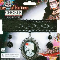 Bristol Day Of The Dead Costumes Day Of The Dead Choker