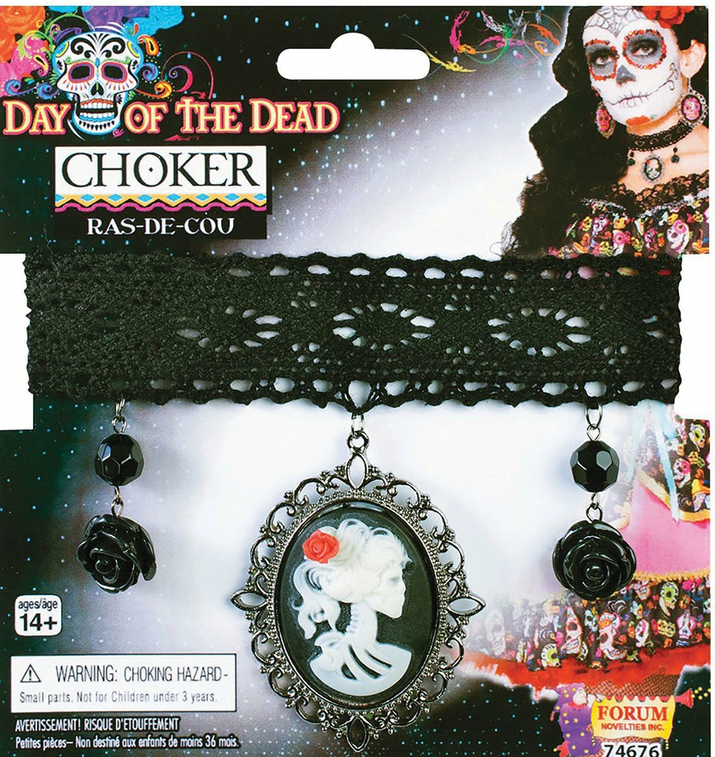 Bristol Day Of The Dead Costumes Day Of The Dead Choker
