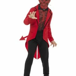 Smiffy's Halloween Day Of The Dead Devil Costume Boys