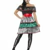 Smiffy's Day Of The Dead Senorita Doll Costume