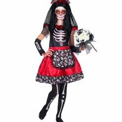 Widmann Halloween Day Of The Dead Sugar Skull Costume Child's