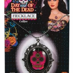 Bristol Day Of The Dead Sugar Skull Necklace Day Of The Dead Costumes