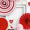 Partydecor Decorative Rosettes Sweet Love Party Decorations Valentines