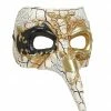 Widmann Deluxe Long Nose Venetian Mask Costume Accessories