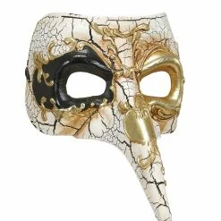 Widmann Deluxe Long Nose Venetian Mask Costume Accessories