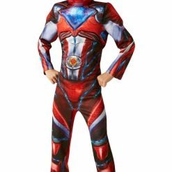Rubies Superhero & Villiain Power Rangers Red Costume Boys