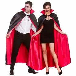 Wicked Deluxe Satin Vampire Cape 140cm