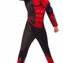 Rubies Superhero & Villiain Deluxe Spiderman No Way Home Black Costume Kids