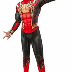 Rubies Deluxe Spiderman No Way Home Iron Spider Costume Boys Superhero & Villiain