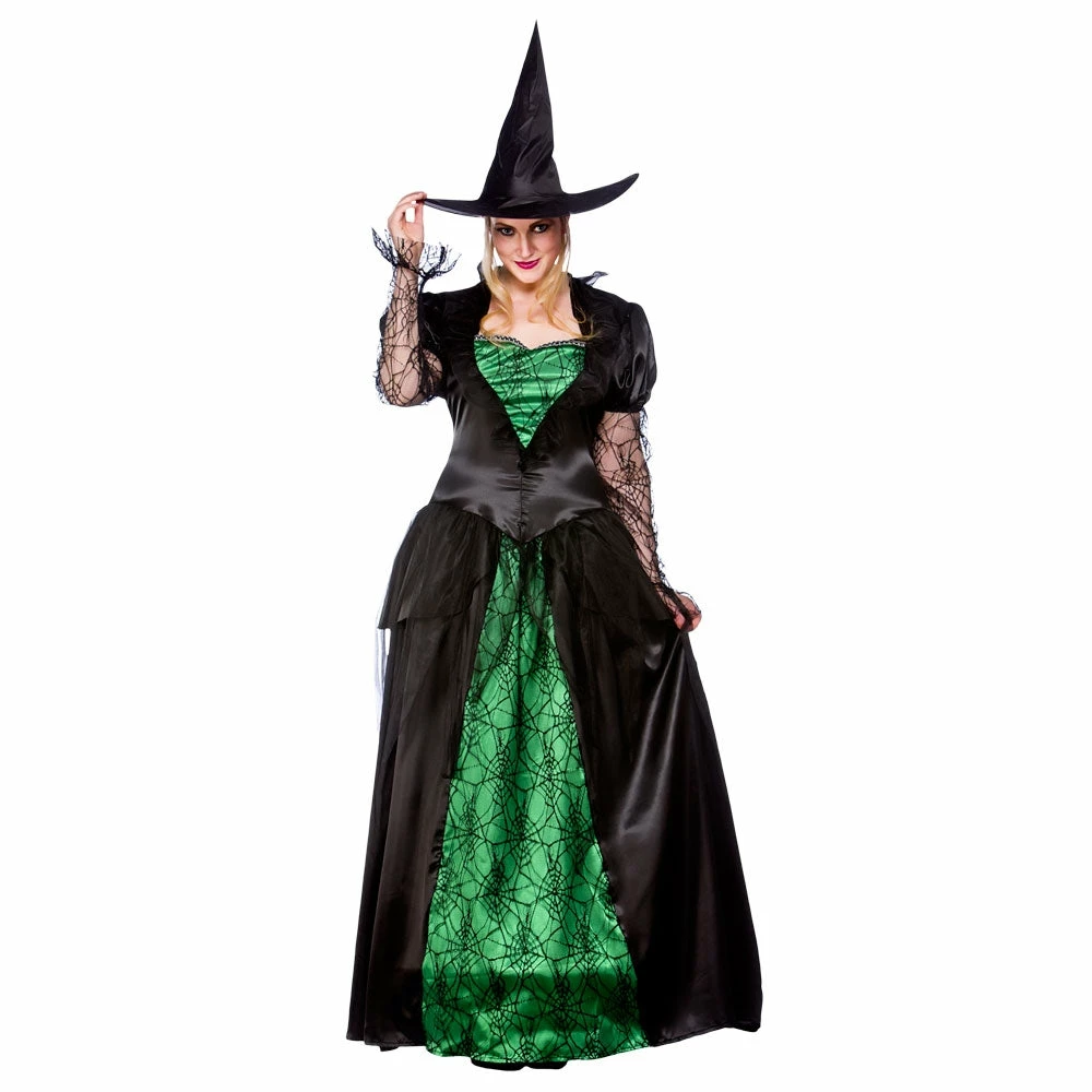 Wicked Deluxe Emerald Witch Costume Adult