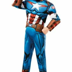 Rubies TV & Film Deluxe Captain America Boys Costume