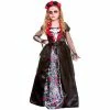 Wicked Deluxe Day Of The Dead Girl Costume Halloween
