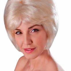 Bristol Decades And History Deluxe High Beehive Wig Black Or Blonde
