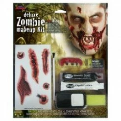 My Fancy Dress Deluxe Zombie Make Up Kit Halloween