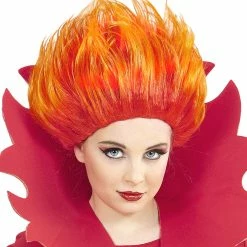 Widmann Devil Flame Wig Halloween Accessories