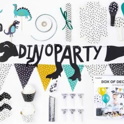 Partydecor Party Supplies Dinosaur Party Decoration Set