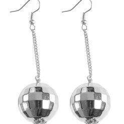 Widmann Disco Ball Earrings 1970's