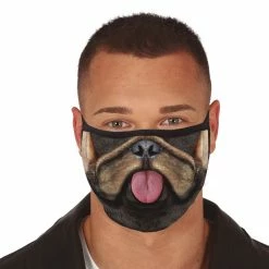 Fiestas Guirca Dog Face Mask Animal