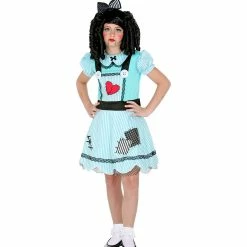 Widmann Doll Costume Blue Girls Halloween